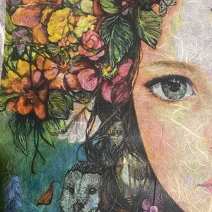 A3 Rice Paper for Decoupage Unique Rice Papers Girl - Etsy