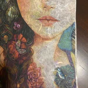 A3 Rice Paper for Decoupage Unique Rice Papers Girl - Etsy