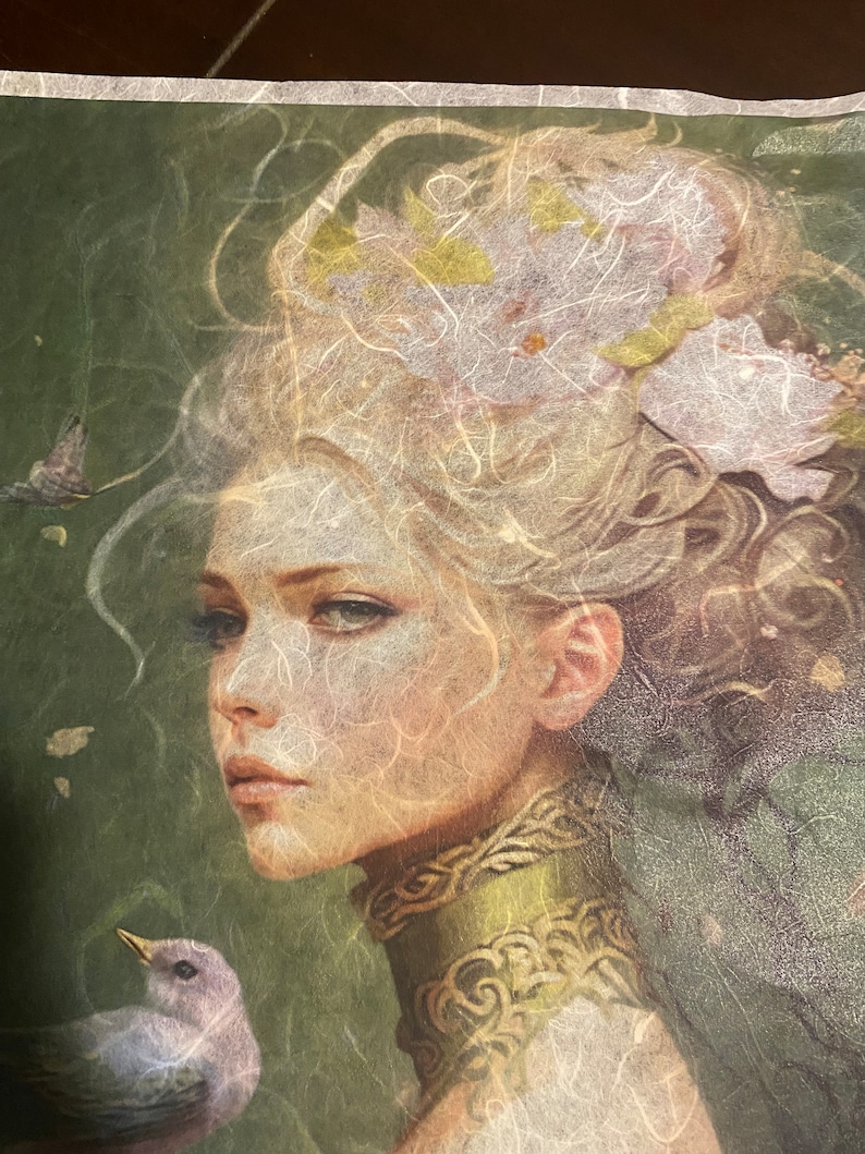 A4 A3 Rice Paper for Decoupage Unique Rice Papers Women Etsy Australia