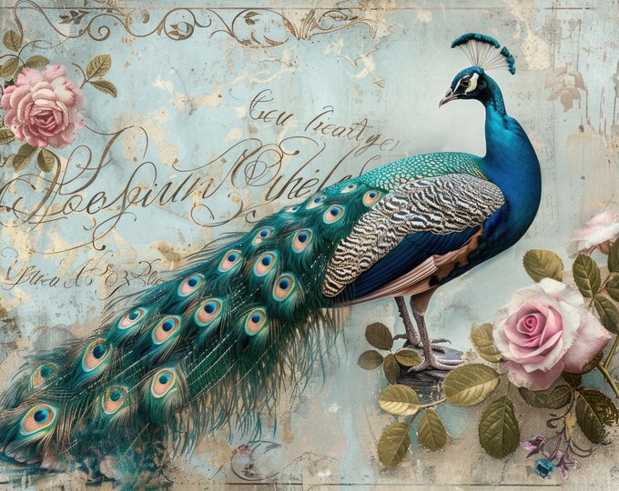 A4 - A3 Rice Paper for Decoupage Unique Rice Papers Boho Nursery Decor ...