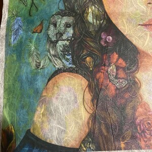 A3 Rice Paper for Decoupage Unique Rice Papers Girl - Etsy