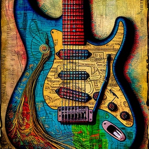 Carta di riso per chitarra Carta di riso A3 per decoupage Carte di riso uniche