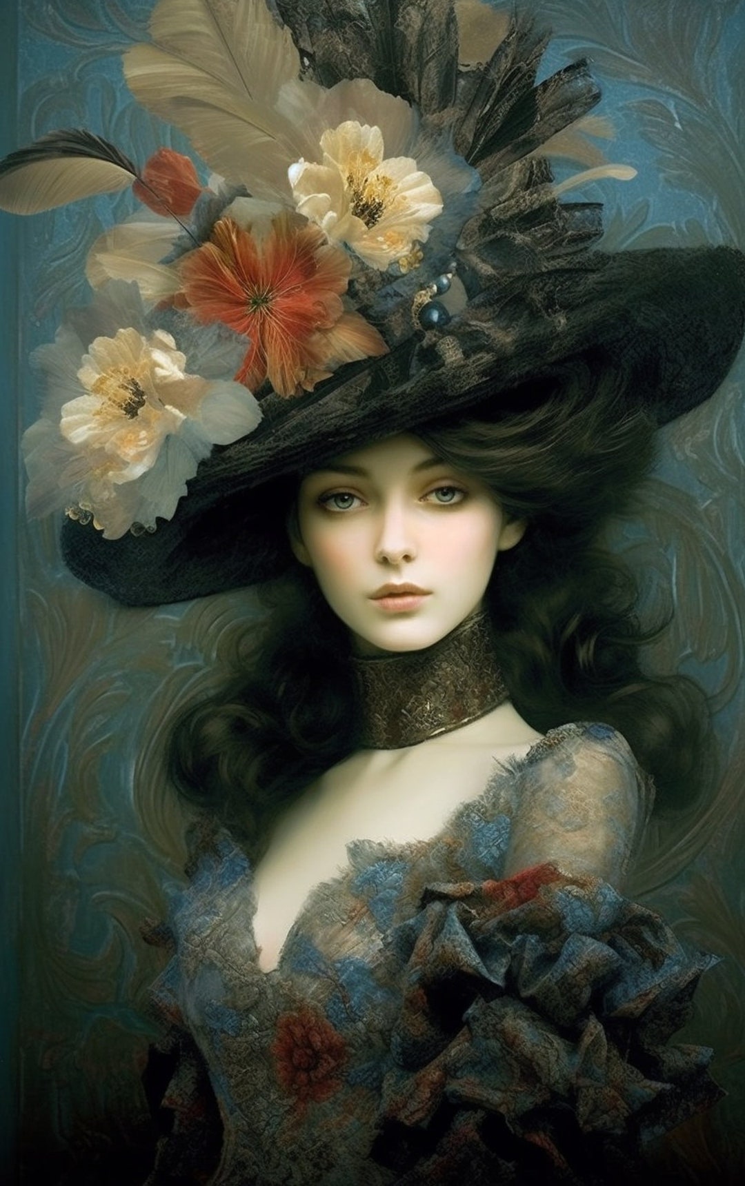 A4 A3 Rice Paper for Decoupage Unique Rice Papers Wonen People Etsy