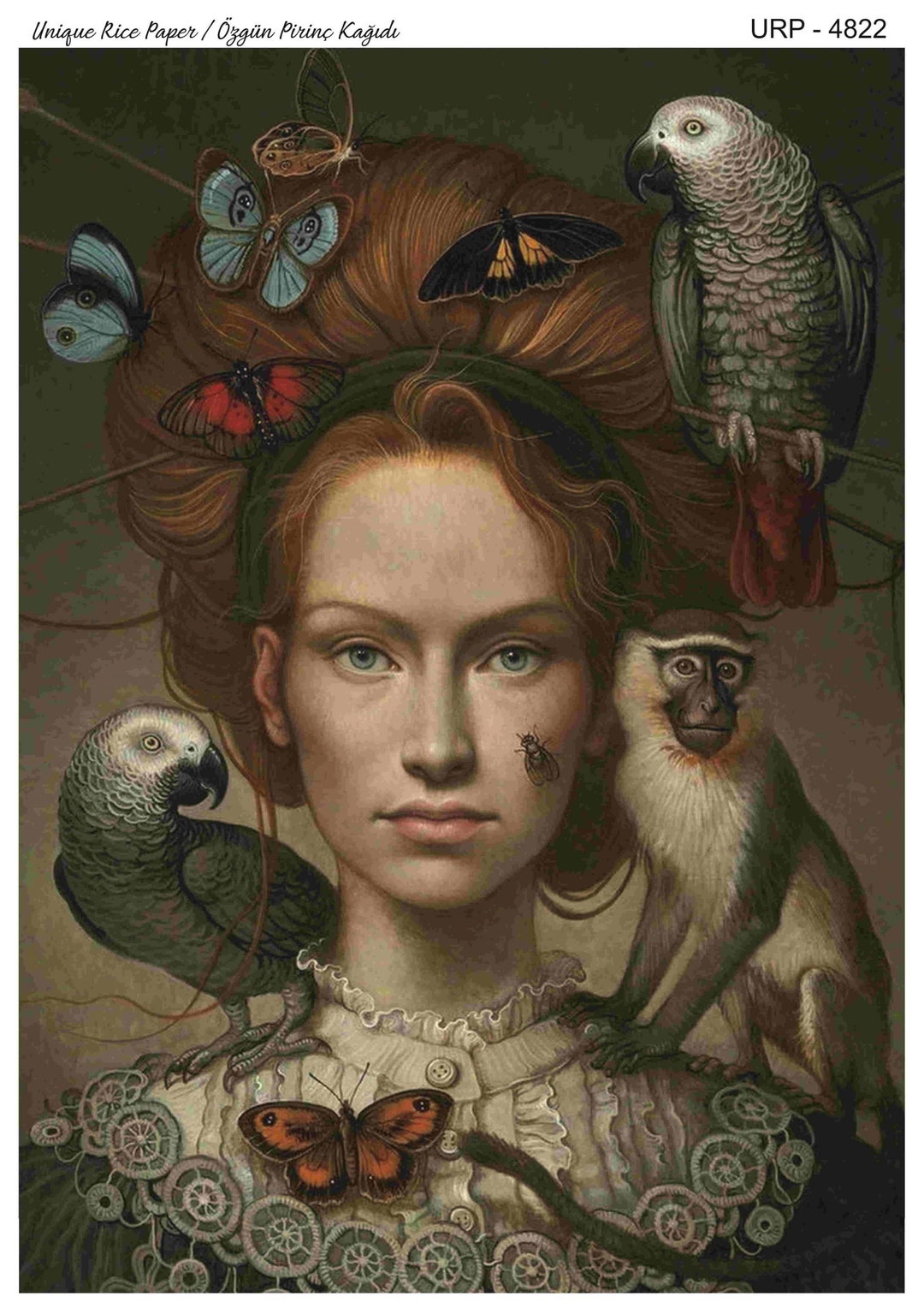 A4 A3 Rice Paper for Decoupage Unique Rice Papers Etsy