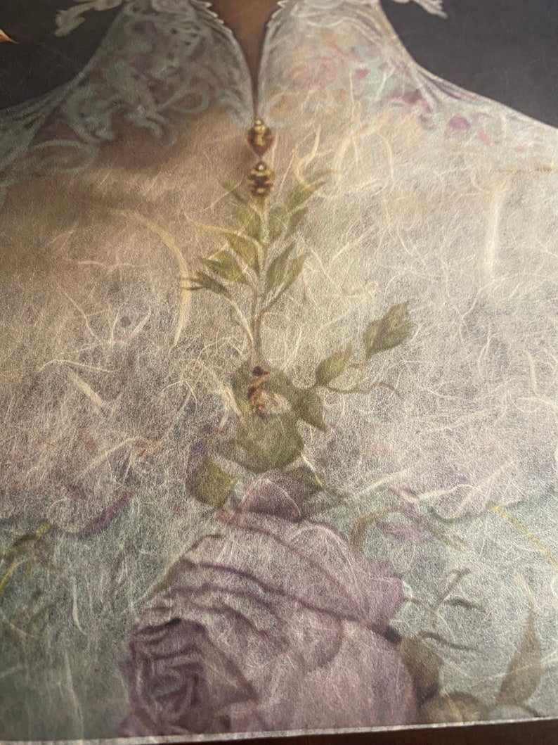 A4 A3 Rice Paper for Decoupage Unique Rice Papers Women Etsy