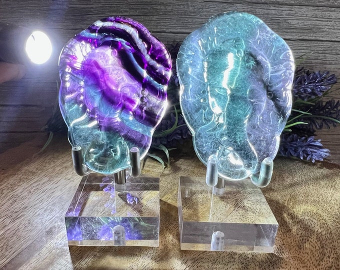Fluorite Lord Ganesha Carving, Ganesha Fluorite Carving, Crystal Fluorite Ganesha Carving