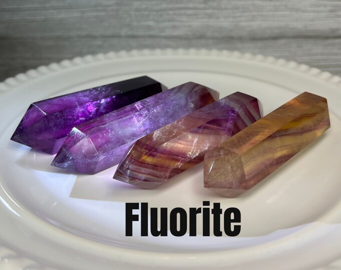 Candy Fluorite DT, Double Terminated Fluorite, Candy Fluorite, Fluorite DT