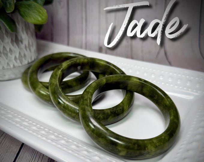 Jade Bangle, Xiuyan Jade Bangle Bracelet, Xiuyan Jade Crystal, Jade Bracelet, Crystal Bangle Bracelet