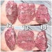 Cherry Rhodonite Raw Stone, Ice Red Rhodonite Raw Stone, Rhodonite ...