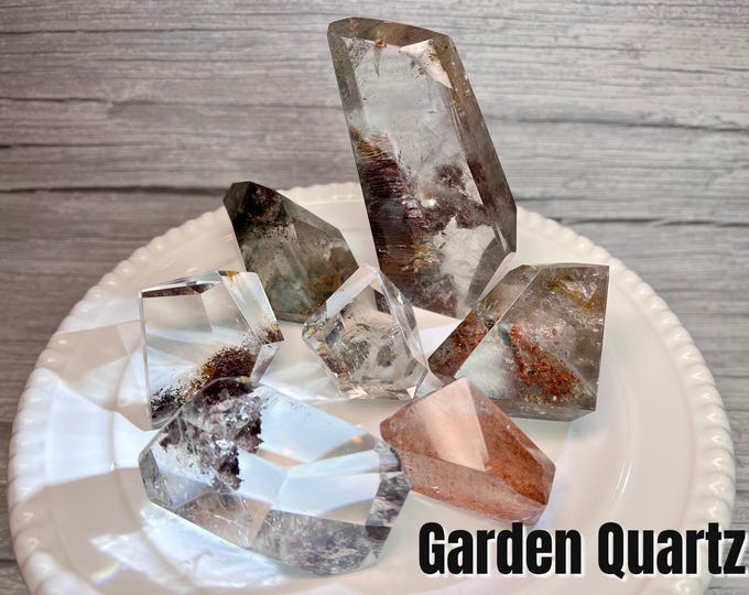 Garden Quartz Freeform, Lodolite, Thousand Layer Garden Quartz, Inclusion Quartz (31)