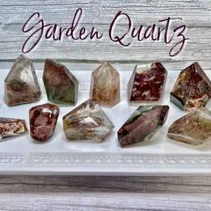 Garden Quartz Freeform, Lodolite, Garden Quartz Tower, Inclusion Quartz (25)