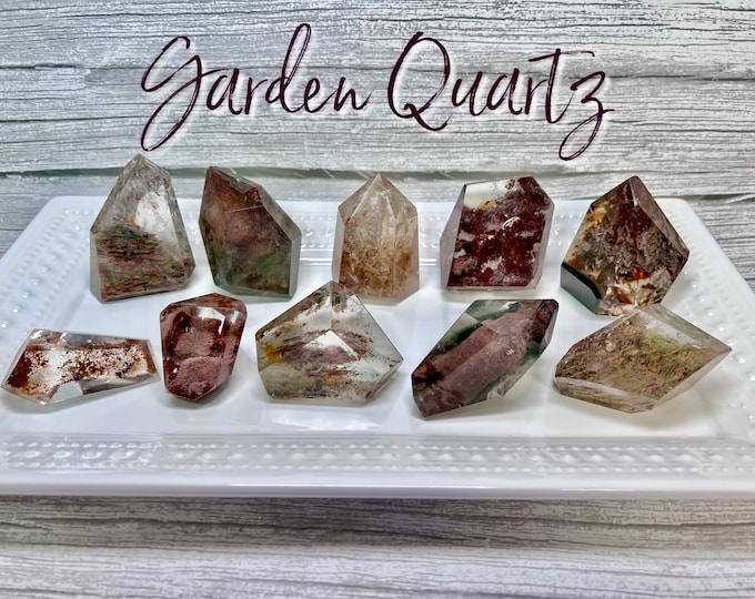 Garden Quartz Freeform, Lodolite, Garden Quartz Tower, Inclusion Quartz (25)
