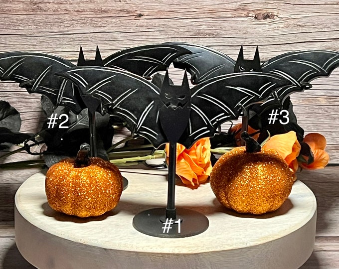 Black Obsidian Bat Wings, Hand Carved Crystal Bat Wings, Black Obsidian Crystal Bat Wings with Custom Stand, Halloween Crystal Carving