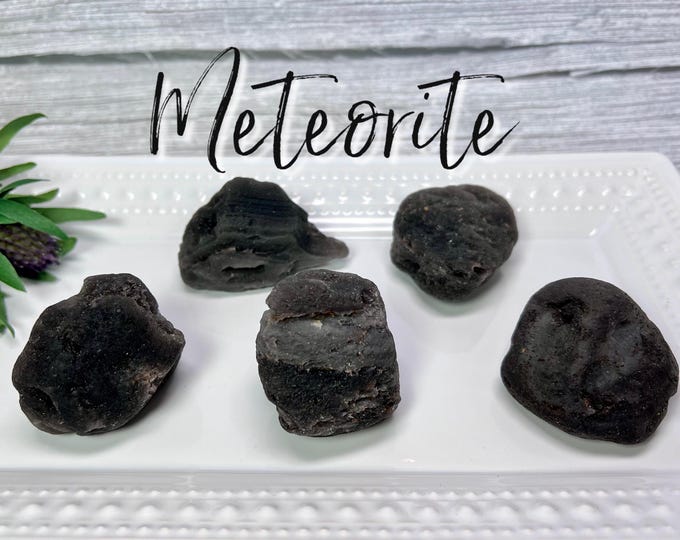 Meteorite Stone, Obsidian Tektite, Meteorite Raw Stone