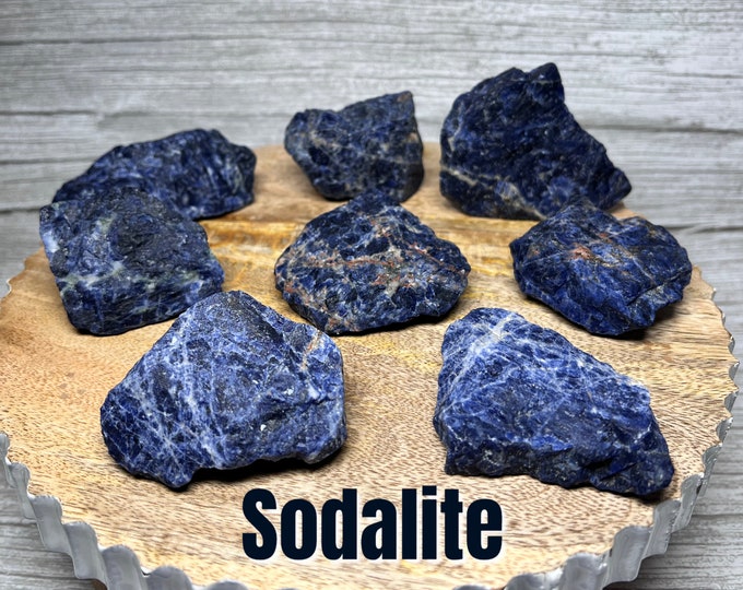 Sodalite Raw Stone, Sodalite Raw Crystal, The Stone of Awakening
