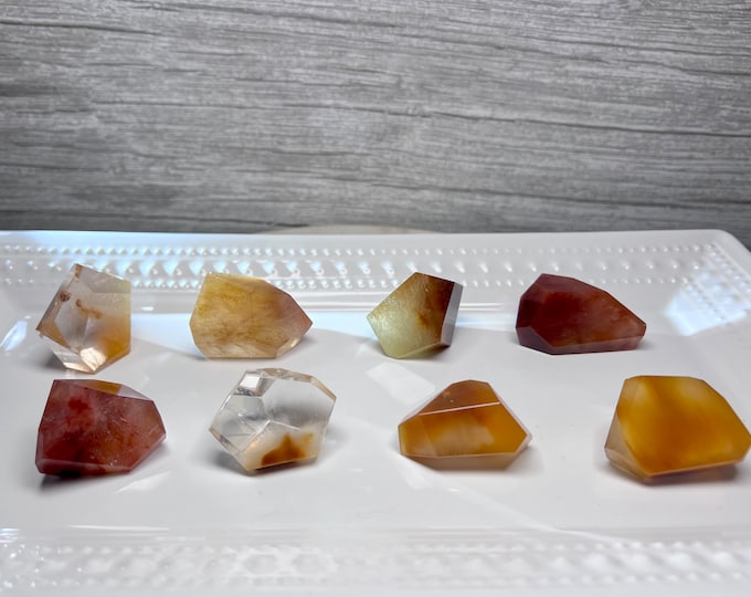 Rabbit Hair Quartz Freeform, Small Rabbit Hair Rutile Quartz Freeform (3)
