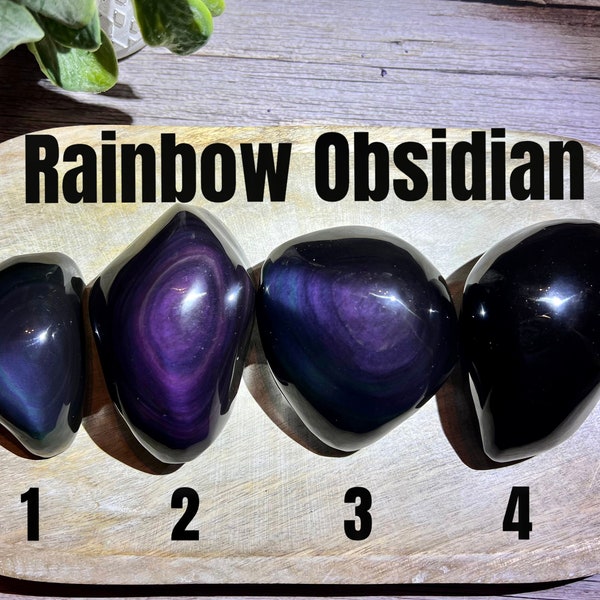 Rainbow Obsidian, Rainbow Obsidian Freeform, Obsidian Rainbow