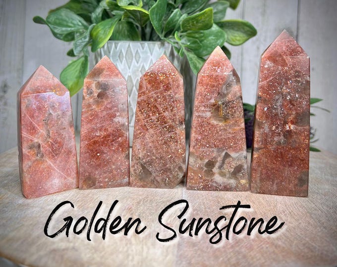 Glittery Golden Sunstone Tower, Golden Sunstone Tower, Flashy Crystal Tower