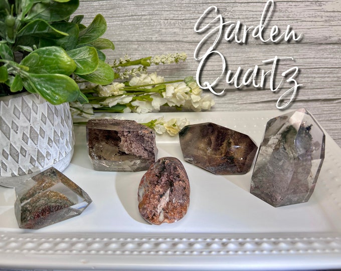 Garden Quartz Freeform, Lodolite, Garden Quartz Tower, Inclusion Quartz (24)