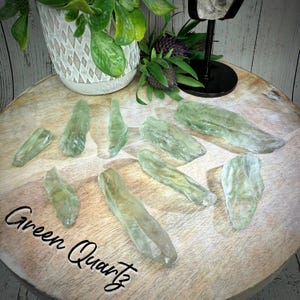 Green Quartz Raw Stone, Prasiolite Raw Stone, Green Amethyst Raw Stone