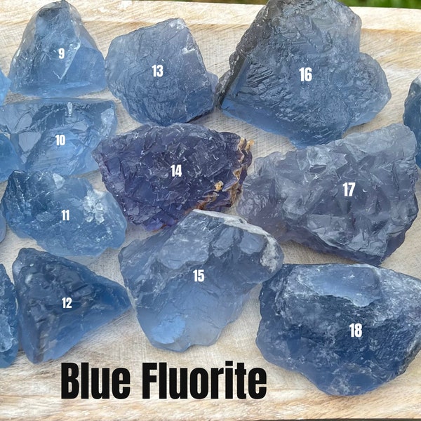 Blue Fluorite Raw Stone, Blue Fluorite,  Fluorite Raw Stone, Blue Crystal