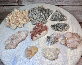 Pineapple Quartz Cluster, Pineapple Quartz, Quartz Cluster, Pineapple Quartz Specimen, Raw Stone