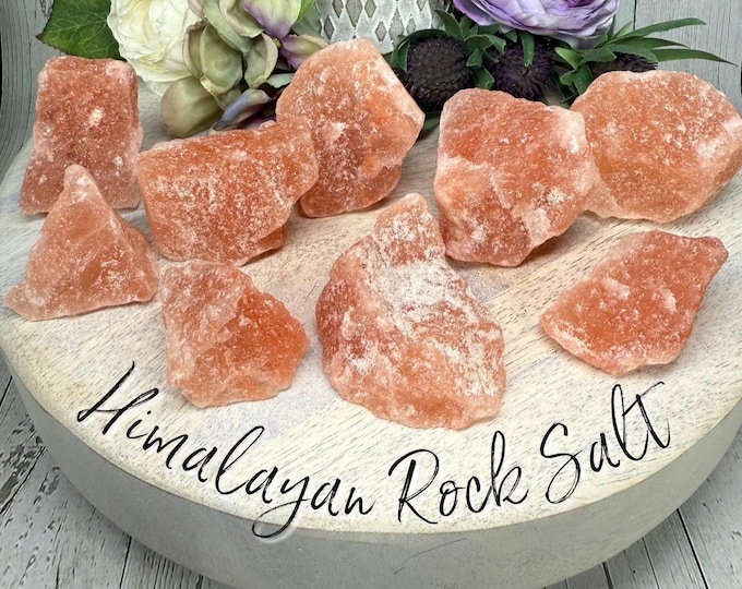 Himalayan Rock Salt, Himalayan Salt Chunks, Himalayan Salt Rough Stone, Himalayan Crystal