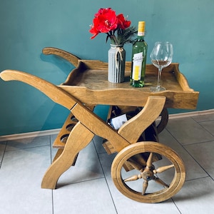 Vintage serveerwagen/barwagen/bartafel/theewagen - Mid Century