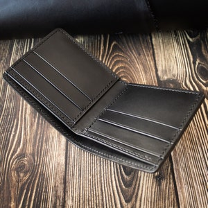 Italian Smooth Bifold Leather Wallet 