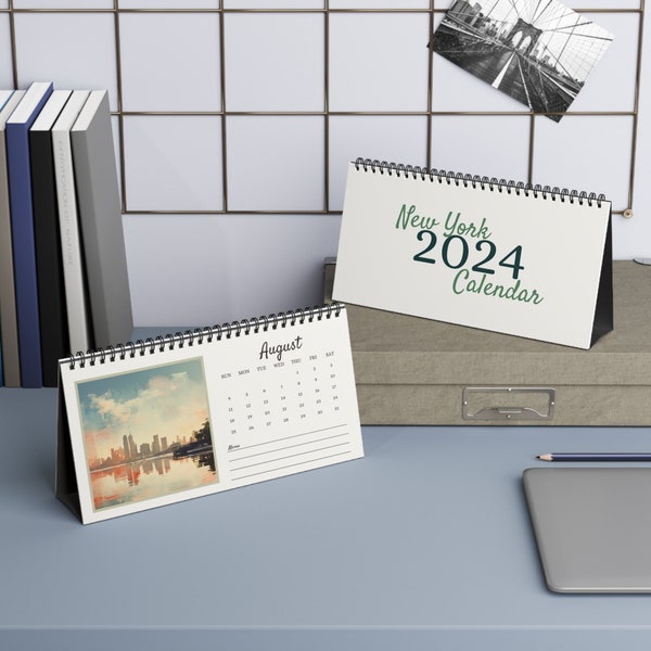 New York 2024 Calendar Etsy