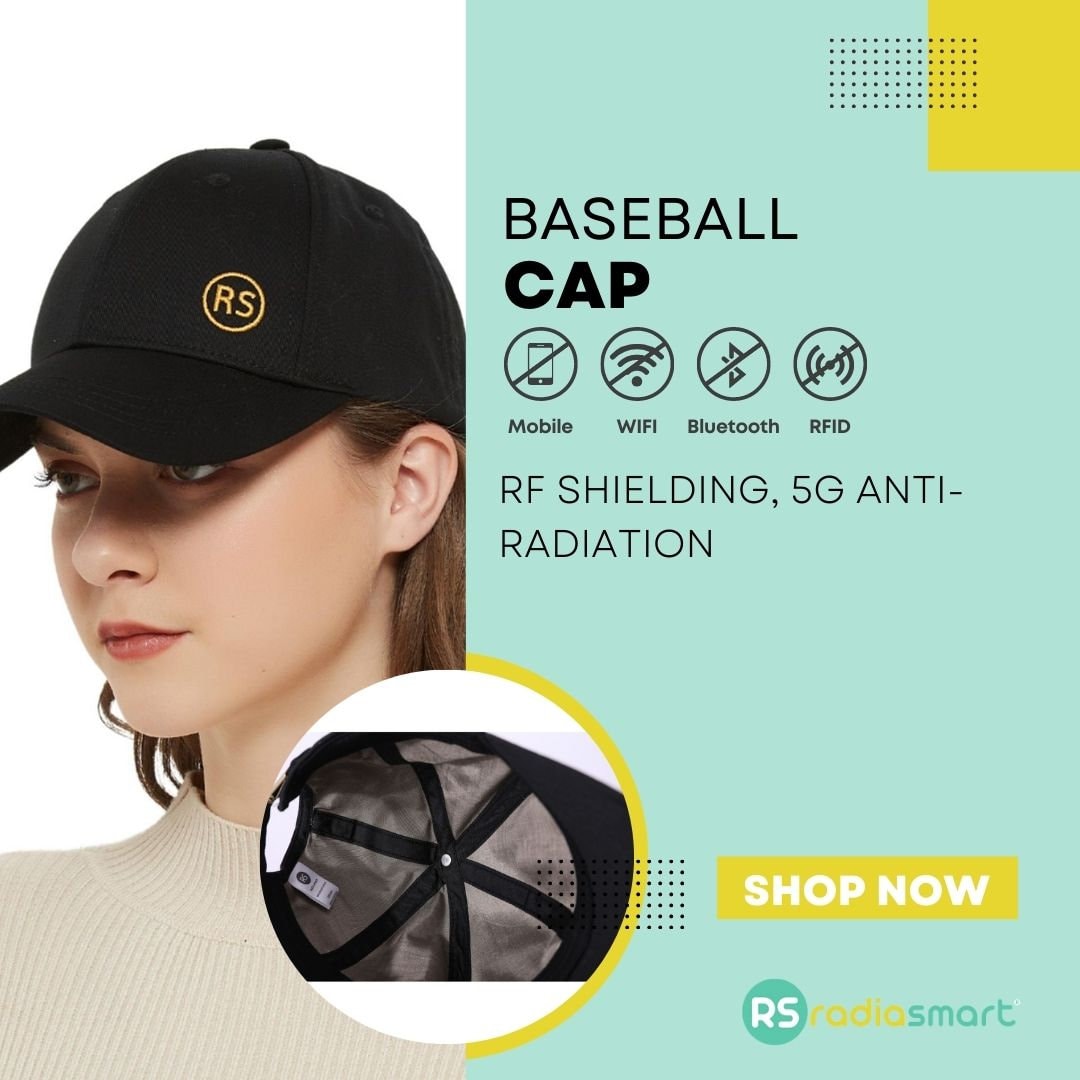 Radia Smart EMF Protection Hood, Faraday Hat,EMF Shielding, RF Shieldi