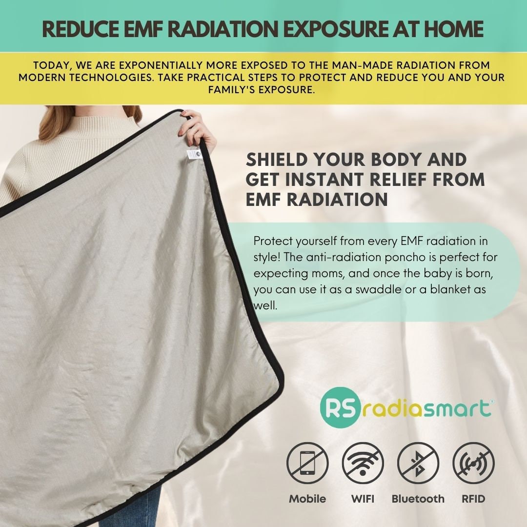 Anti-Radiation Blanket Protective 5G EMF Belly Pregnancy Baby New Born  Blanket