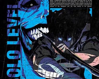 Poster Solo Leveling Sung Jin-Woo - Art mural anime