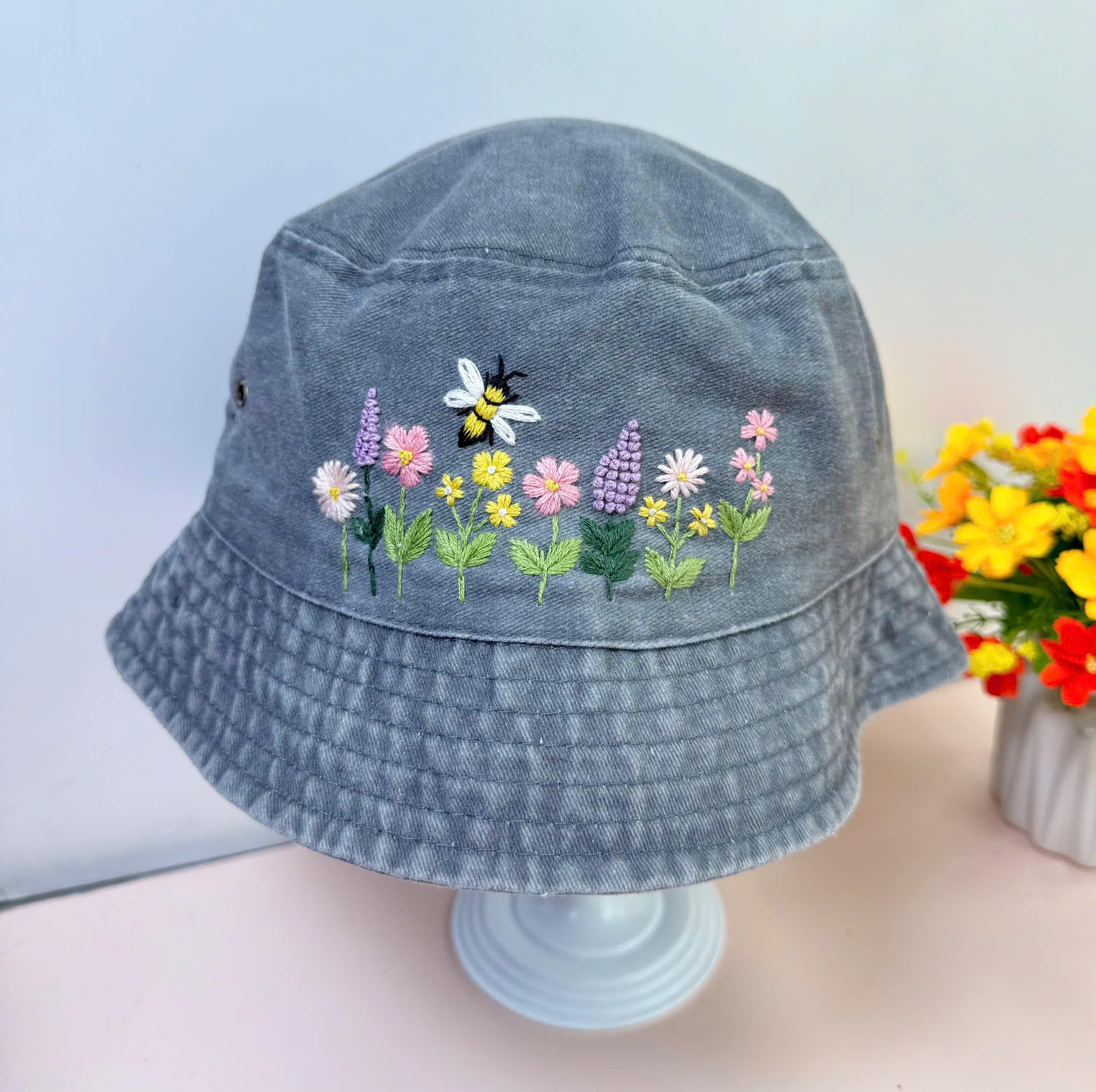 Buyers Choice!! Bucket Hat Assorted Brands And Colors Embroidered Bucket Hat Custom Bucket Hat - Embroidered Girls Hat for Trip main image 2