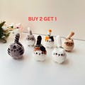 Crochet Cute Cat Keychain, Handmade Cat, Crochet Keychain, Cute Keychain. product logo