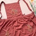 see more listings in the Embroidered aprons section