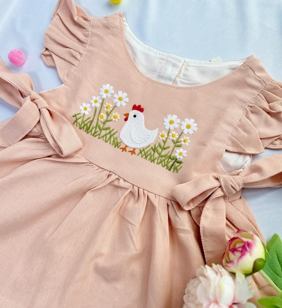blue dress for baby girl Birthday Dress Small 2-4 main image 1