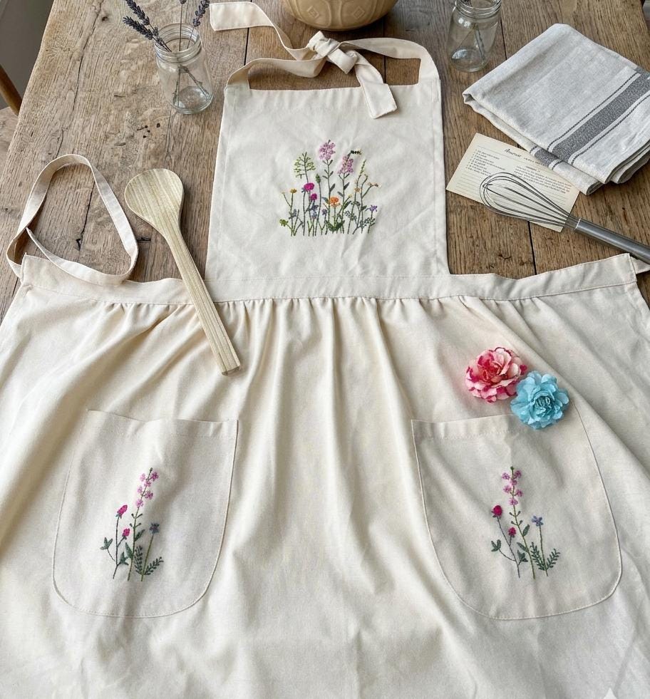 Vintage Daisy Apron - Etsy