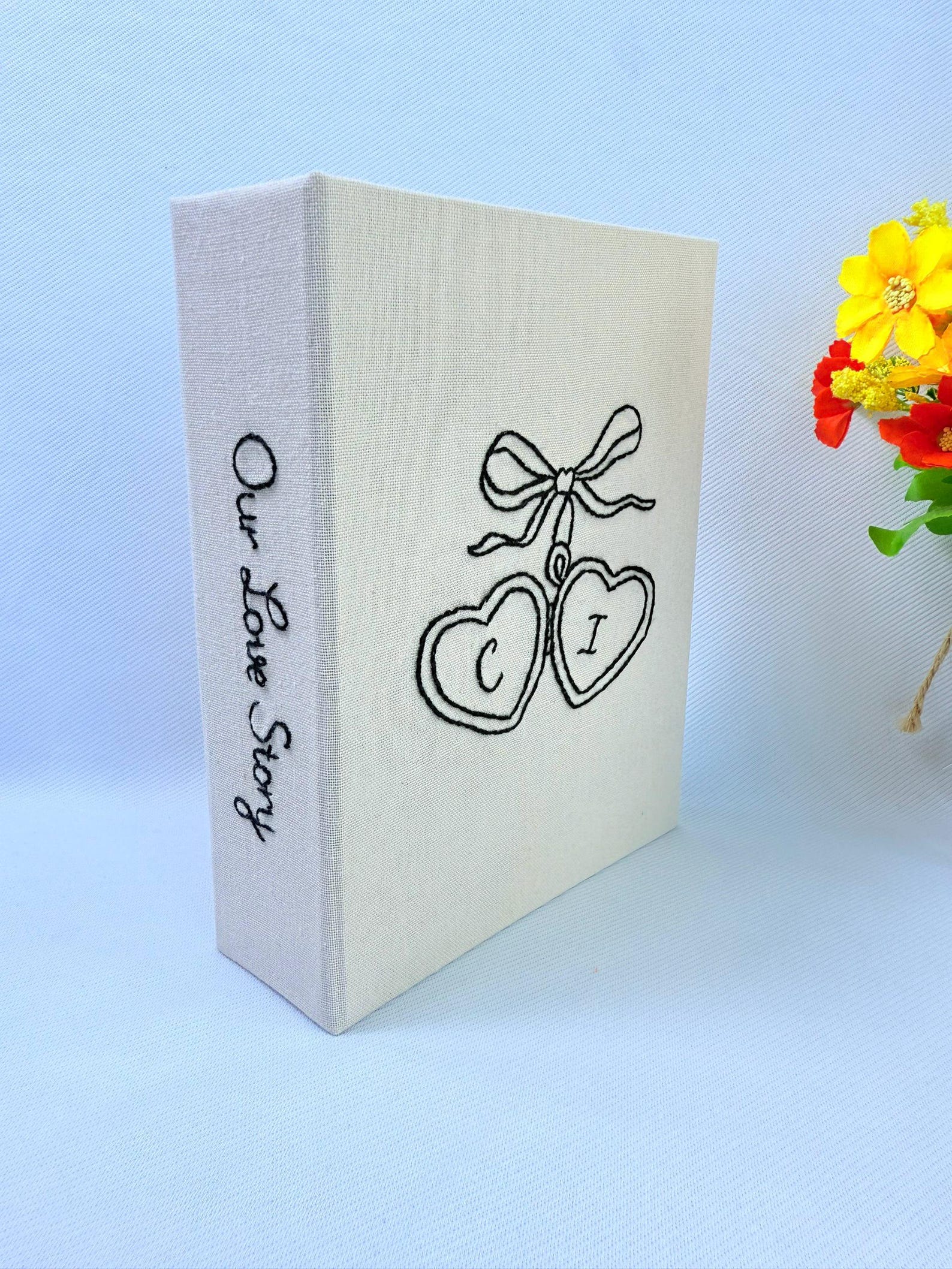 Hand Embroidered Photo Album