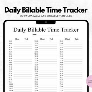Daily Billable Time Tracker