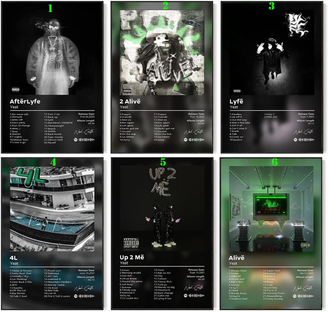 Yet Poster Up 2 Me Lbum Cover Posters Music Kuwit