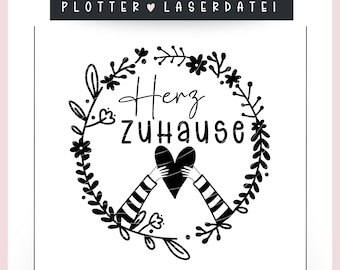 Arquivo de plotter para guirlanda doméstica SVG PNG DXF ilustração plotagem arquivo laser guirlanda amor flores + licença comercial