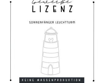 Commercial License Laser File Suncatcher Lighthouse SVG