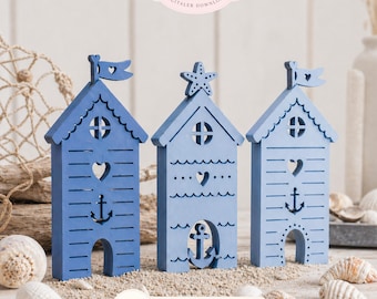 3D Print File 3 Beach House Decor Stands Maritime STL & 3MF | Beach House Decor | Coastal Decor DIY | Commercial Use