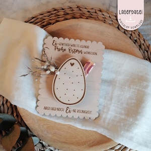 Fichier laser Cadeau d’argent de Pâques Cadeau de printemps Joyeux Pâques Fichier laser SVG drôle + licence commerciale