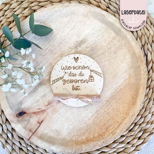 Laserbestand verjaardagsgeld cadeau hoe leuk dat je geboren bent kleine wensvervuller geld cadeau SVG laserbestand + commerciële licentie