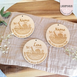 Fichier laser pendentif communion arche baptême, communion, confirmation et confirmation fichier laser SVG décoration lasering + licence commerciale