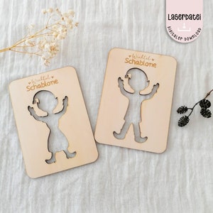 File laser Stencil accessori Secret Santa Stencil Secret Santa 2 Avvento Secret Santa time Secret Santa scherzi accessori SVG + licenza commerciale