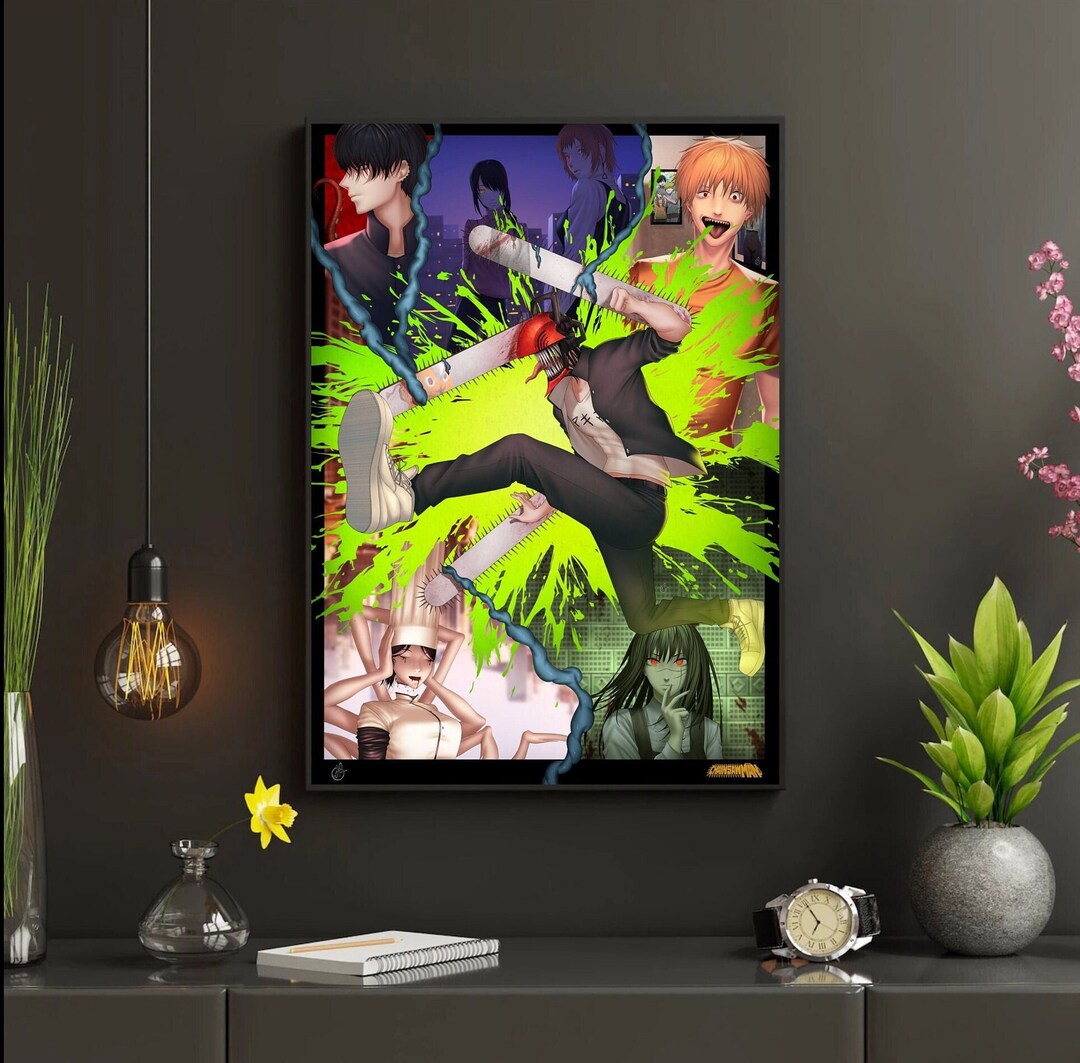Print Chainsaw Man Etsy