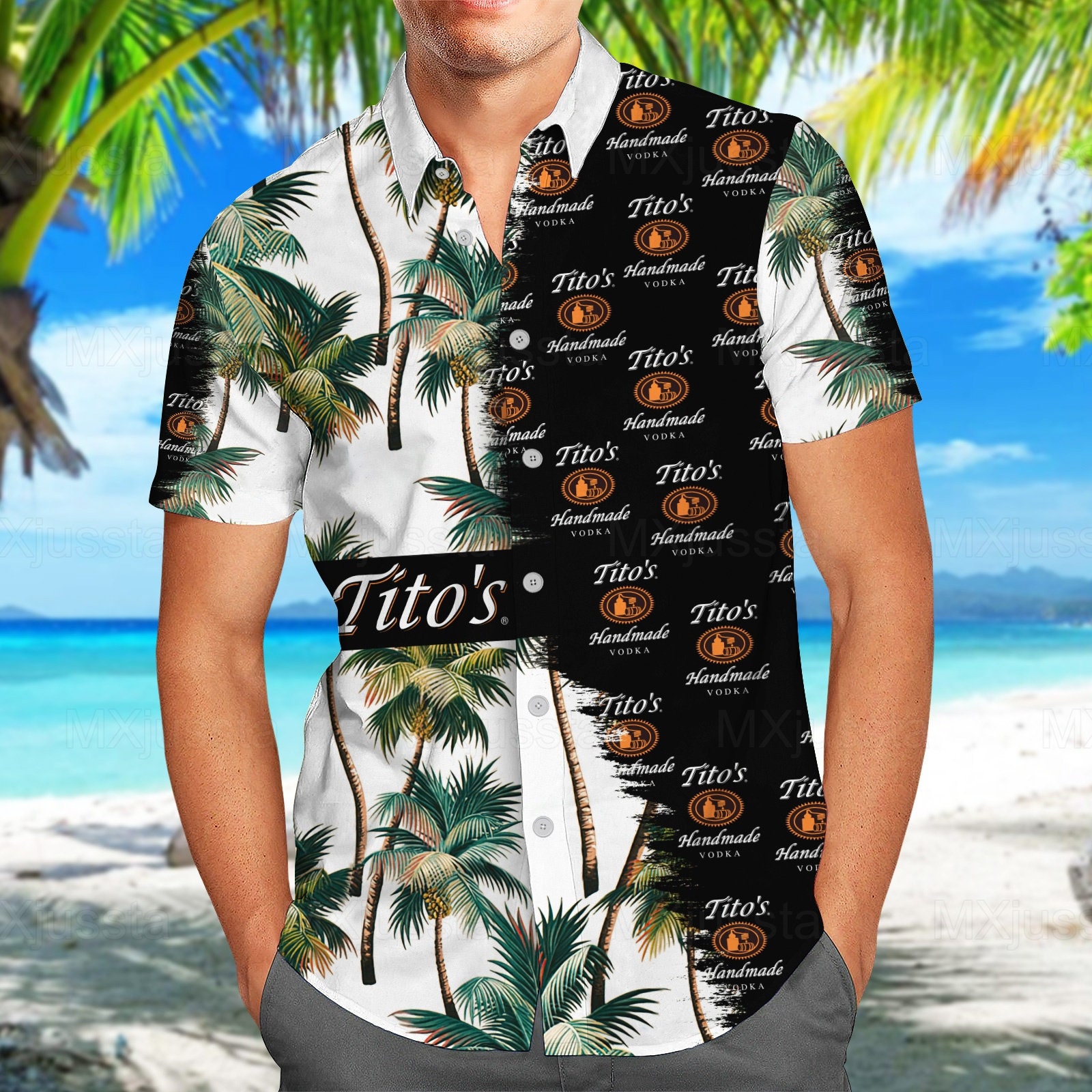 Discover Tito Handmade Hawaiian Shirt, Tito's Shirt, Summer Button Men Shirts